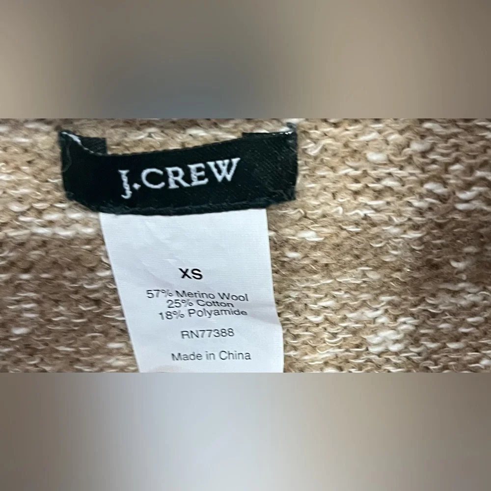 J. Crew Sweater Women’s Size XS Tan